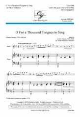 O For a Thousand Tongues to Sing SAB choral sheet music cover
